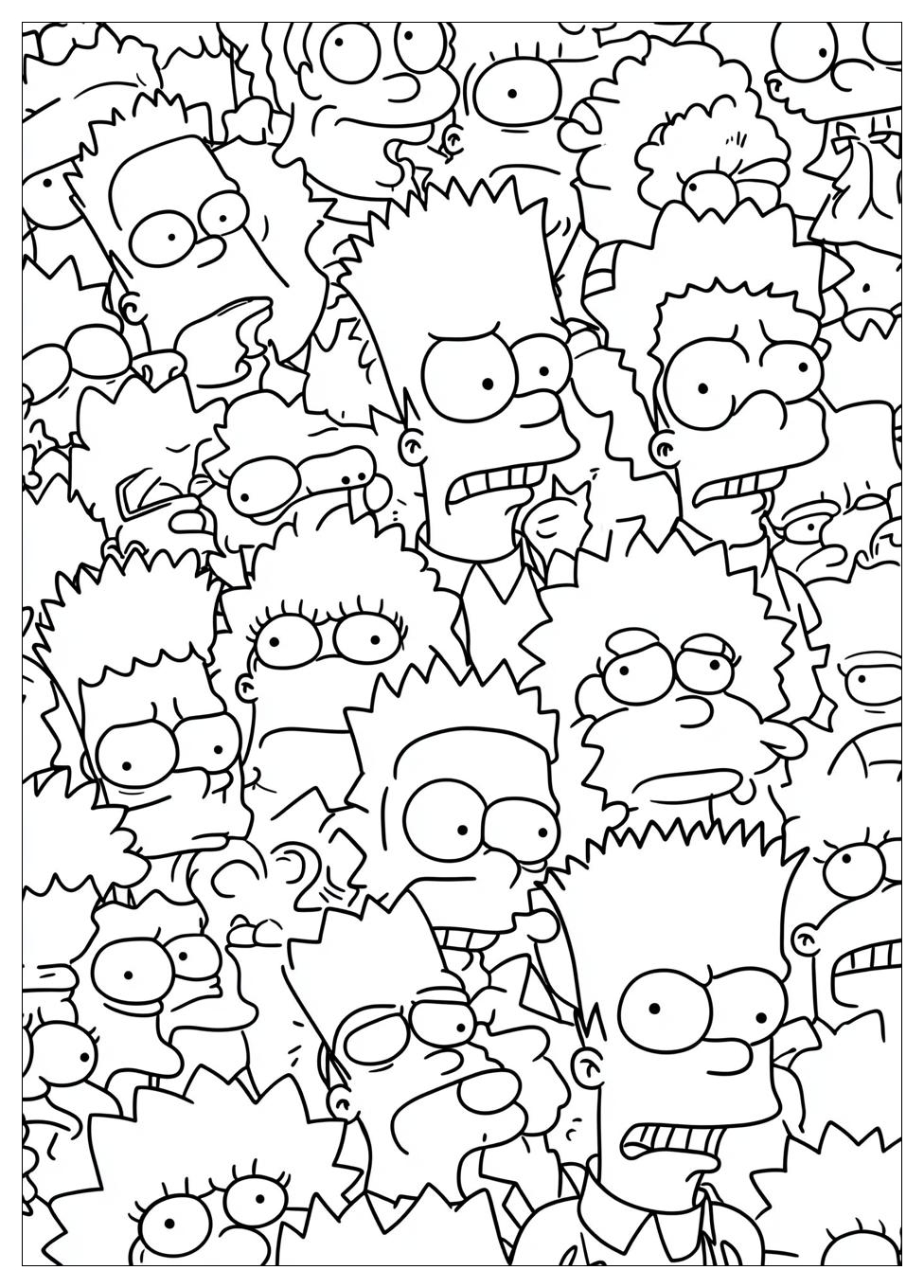 Simpsons Ausmalbilder 21