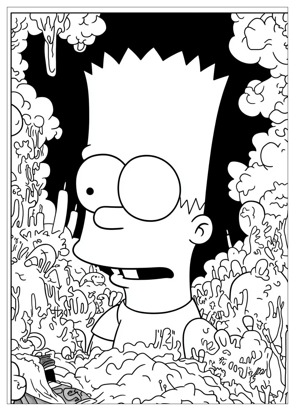 Simpsons Ausmalbilder 23