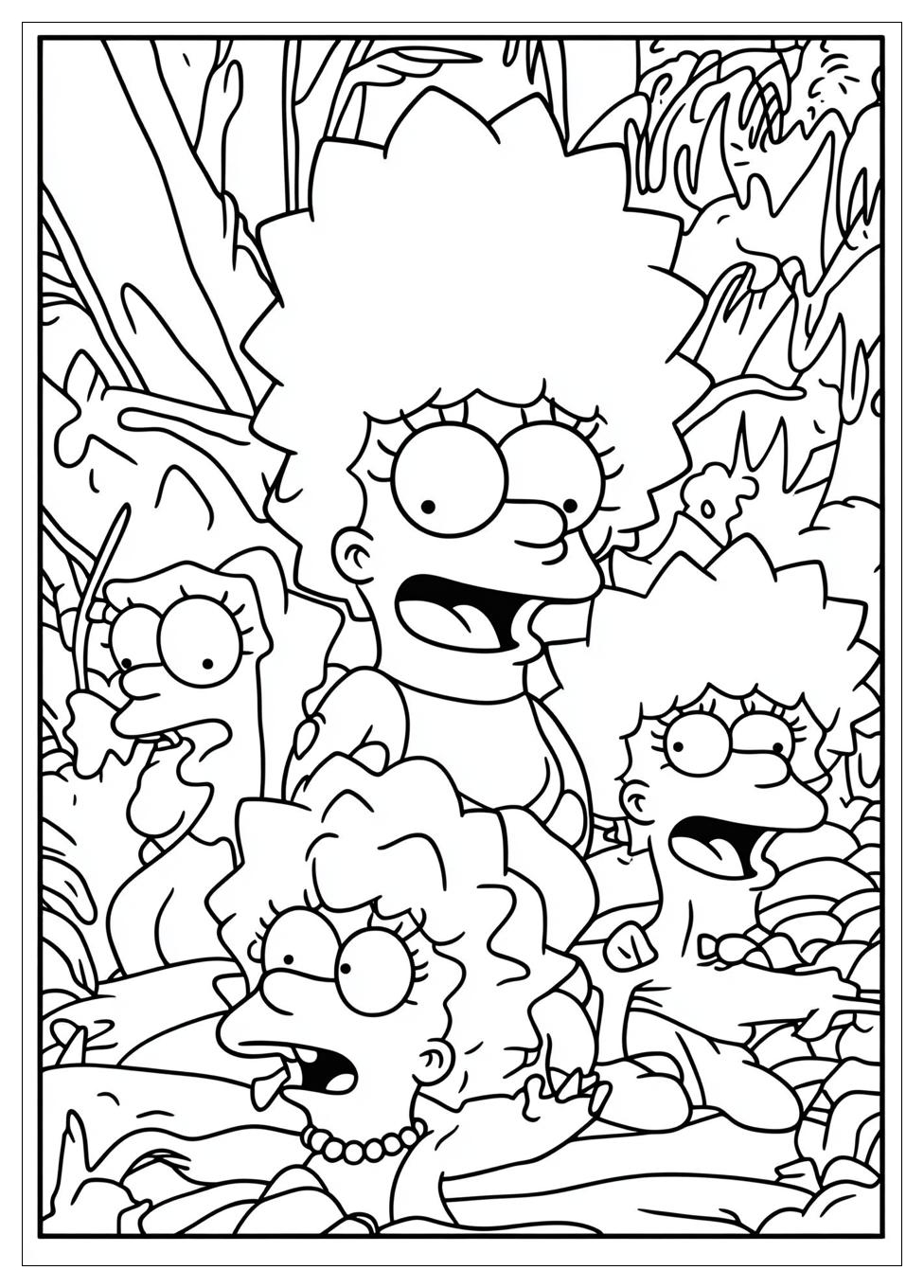 Simpsons Ausmalbilder 24