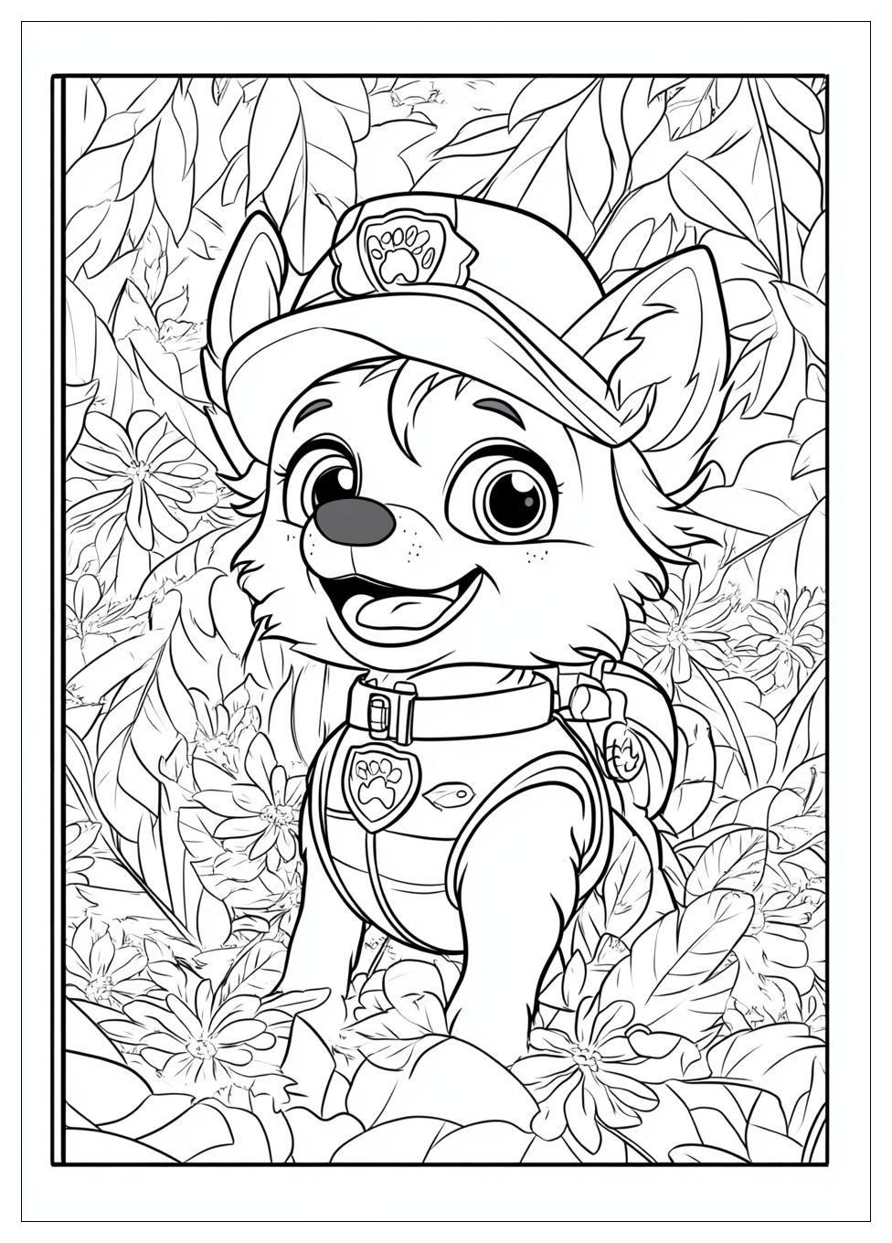 Skye Paw Patrol Ausmalbilder 1