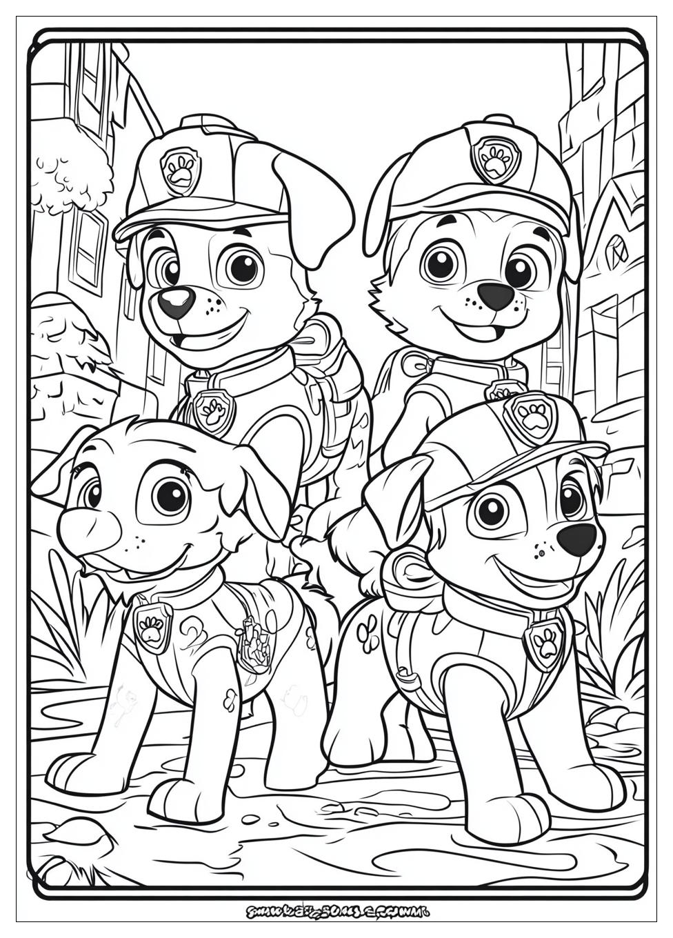 Skye Paw Patrol Ausmalbilder 10
