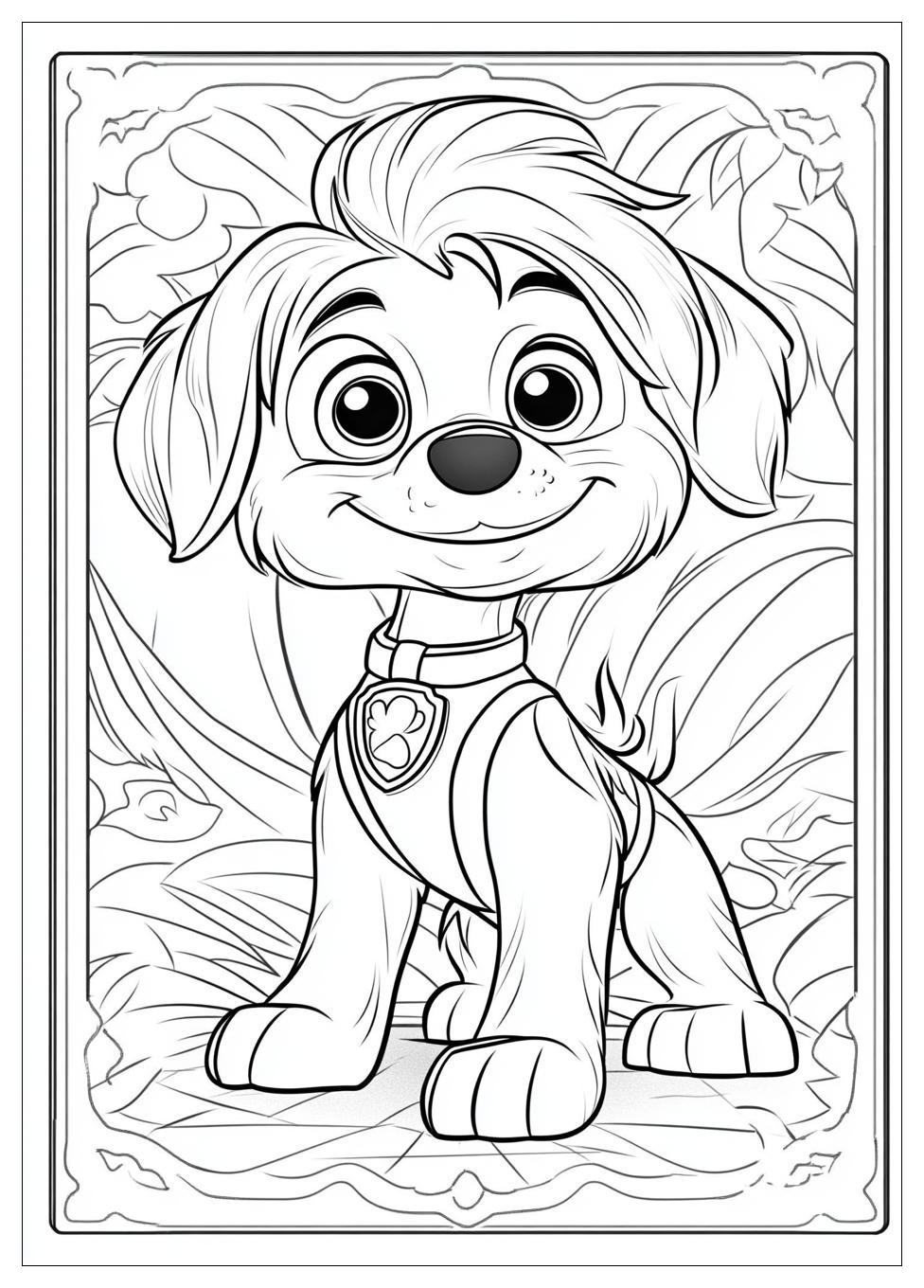 Skye Paw Patrol Ausmalbilder 12
