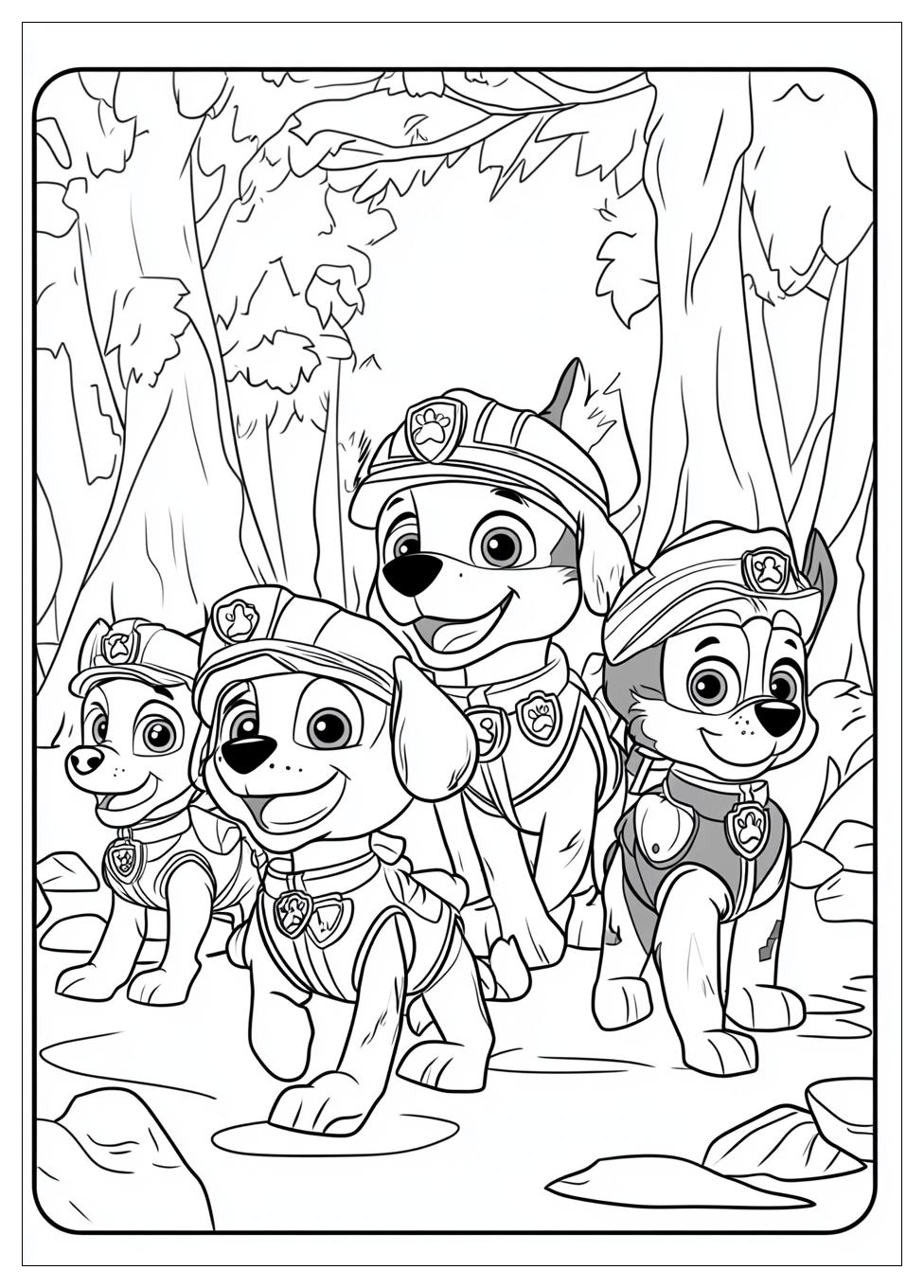 Skye Paw Patrol Ausmalbilder 13