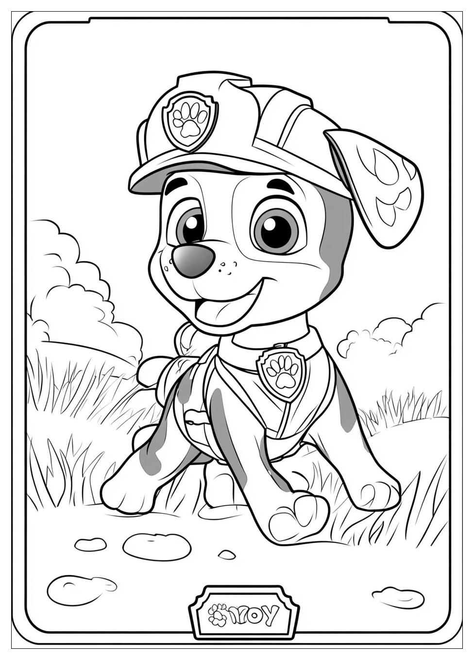 Skye Paw Patrol Ausmalbilder 19