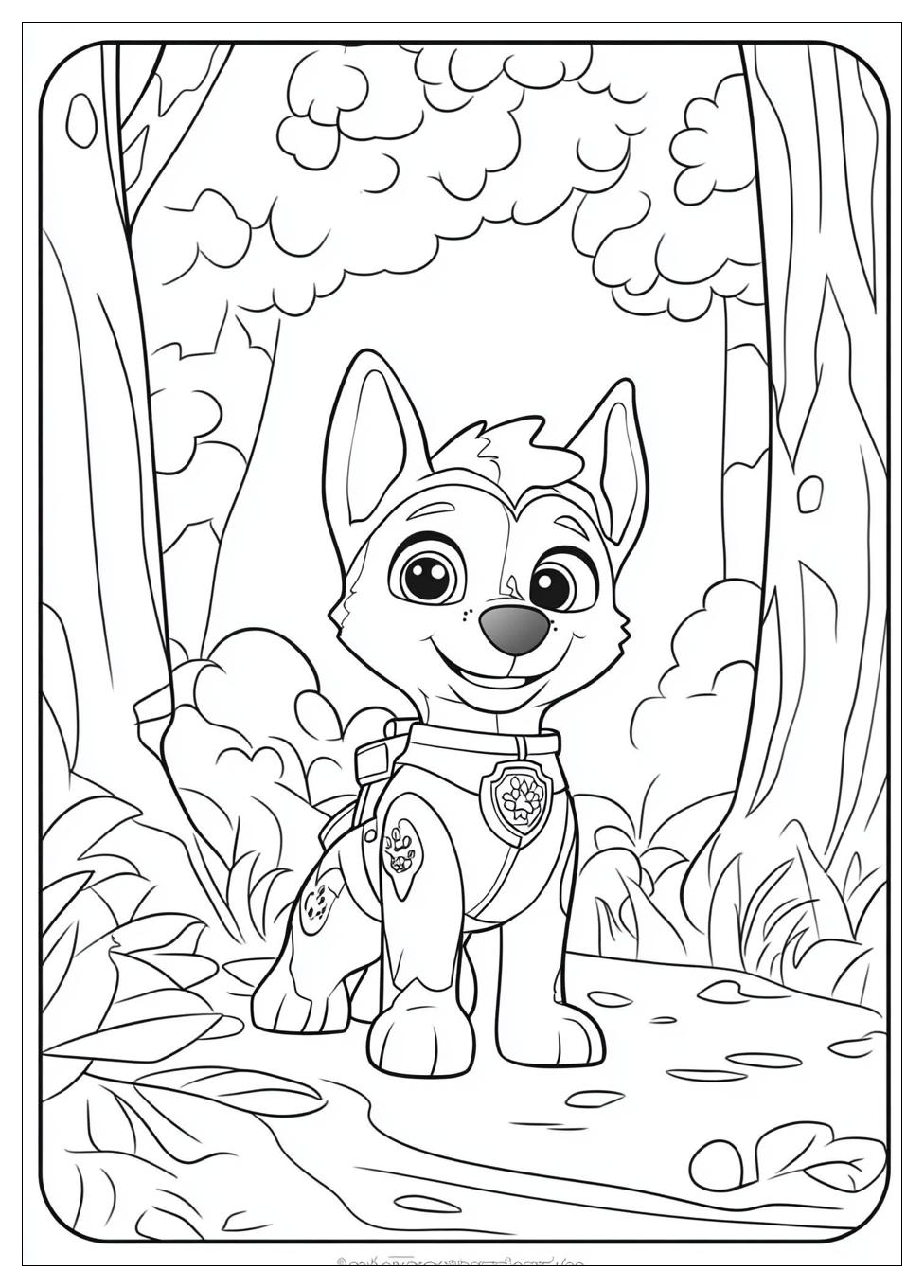 Skye Paw Patrol Ausmalbilder 20