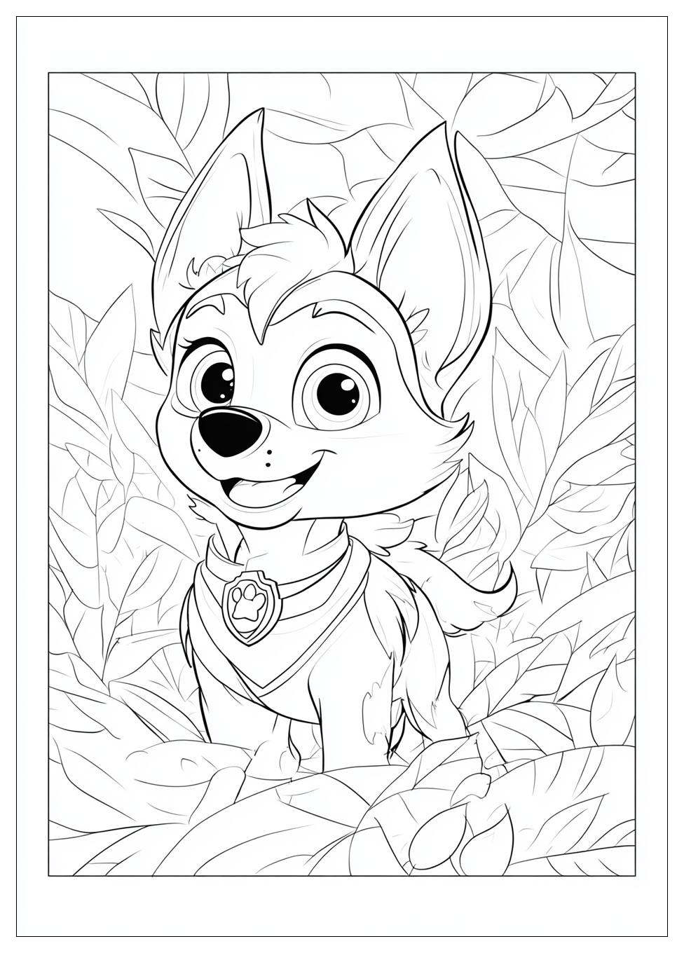 Skye Paw Patrol Ausmalbilder 22