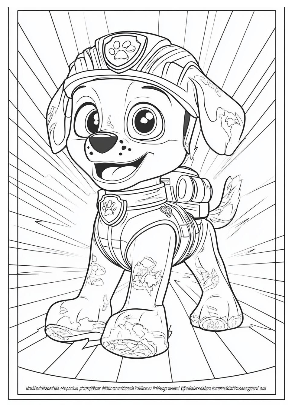 Skye Paw Patrol Ausmalbilder 4