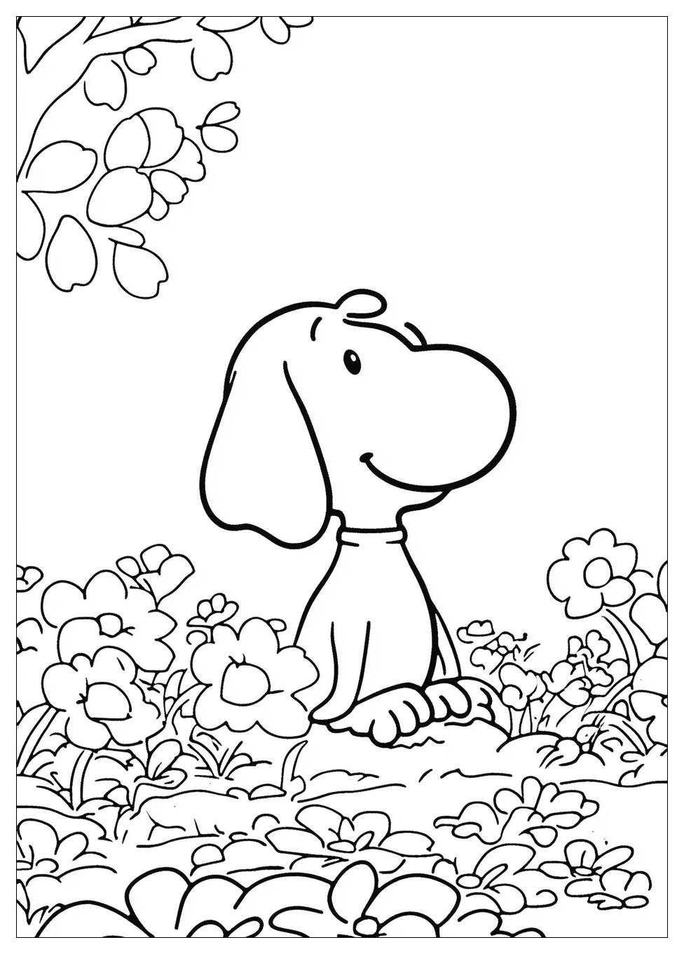 Snoopy Ausmalbilder 14