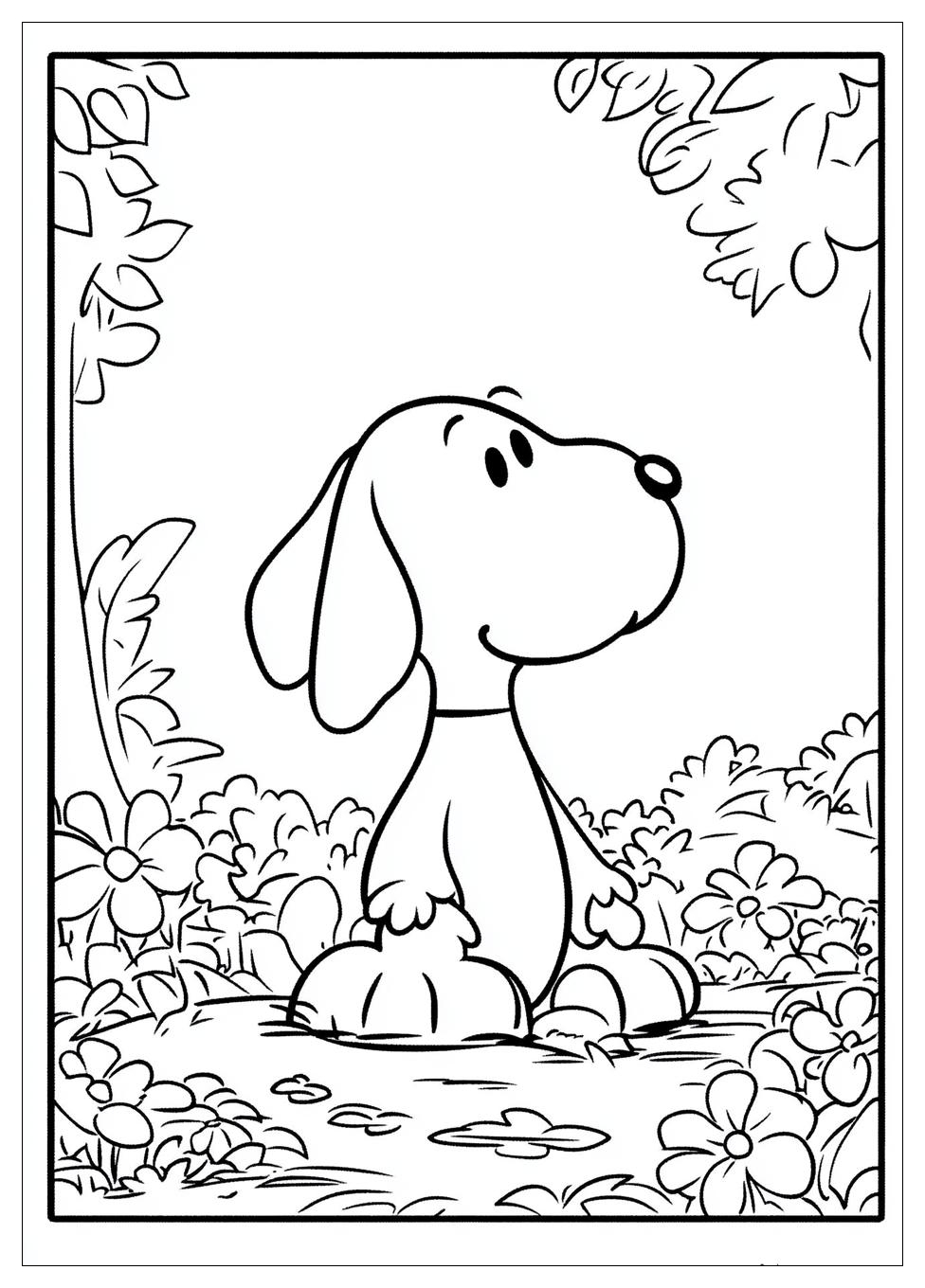 Snoopy Ausmalbilder 17