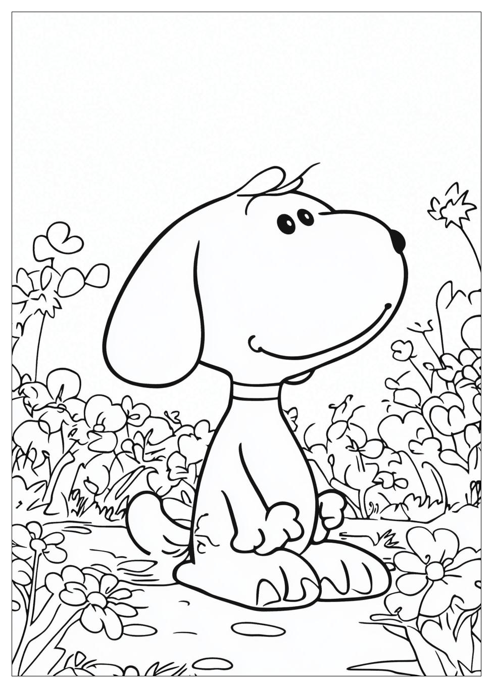Snoopy Ausmalbilder 4