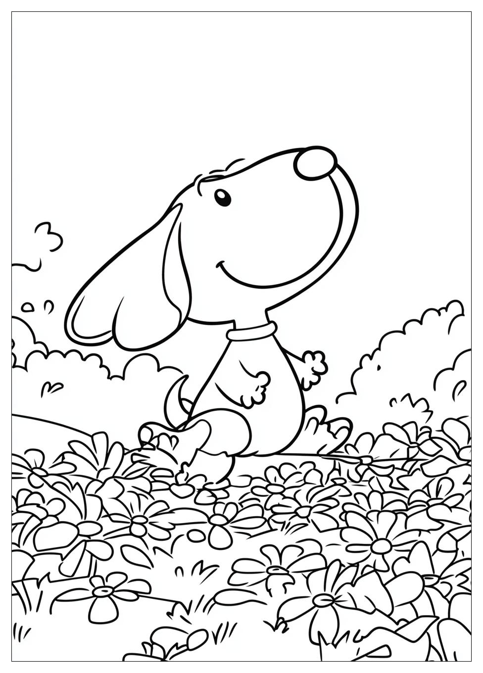 Snoopy Ausmalbilder 6