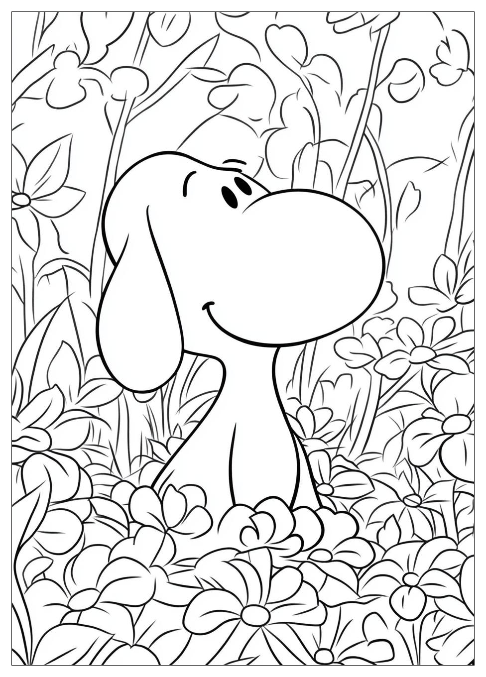Snoopy Ausmalbilder 7