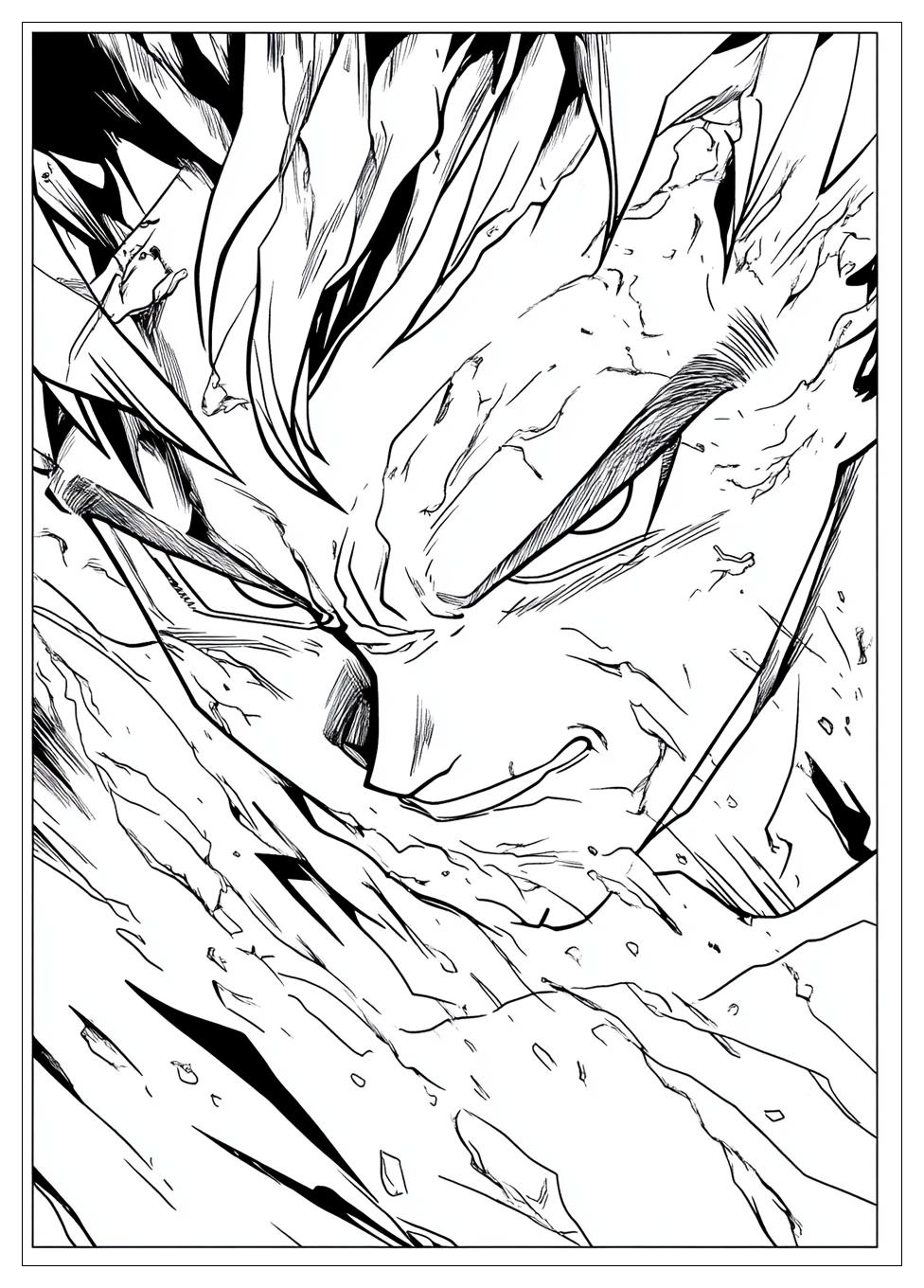 Son Goku Ultra Instinct Ausmalbilder 10