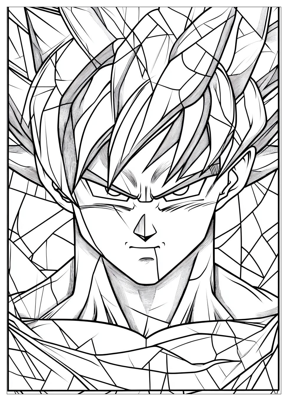 Son Goku Ultra Instinct Ausmalbilder 11
