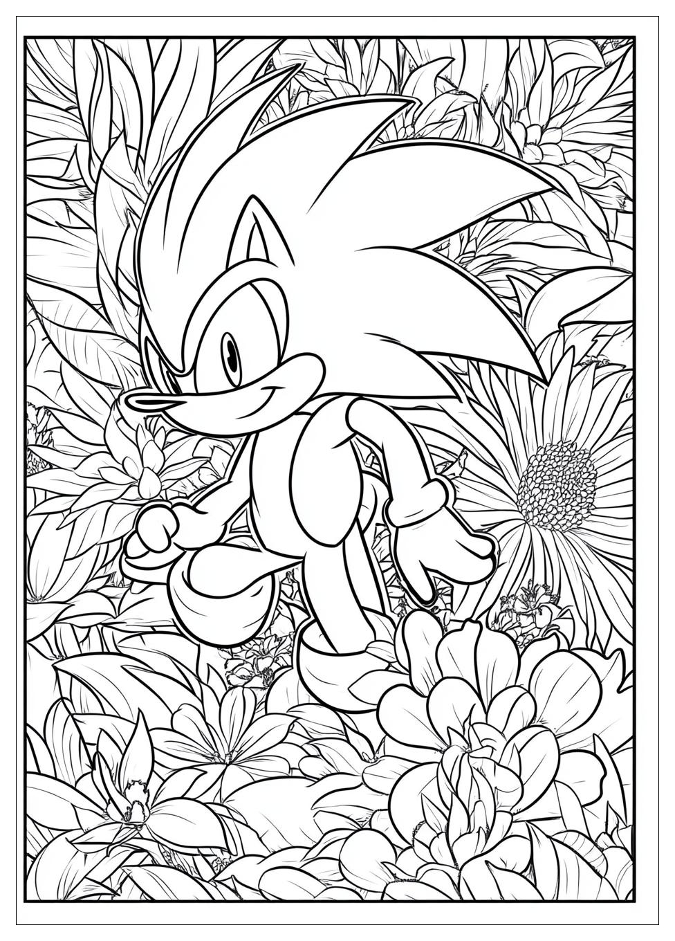 Sonic Shadow Ausmalbilder 24
