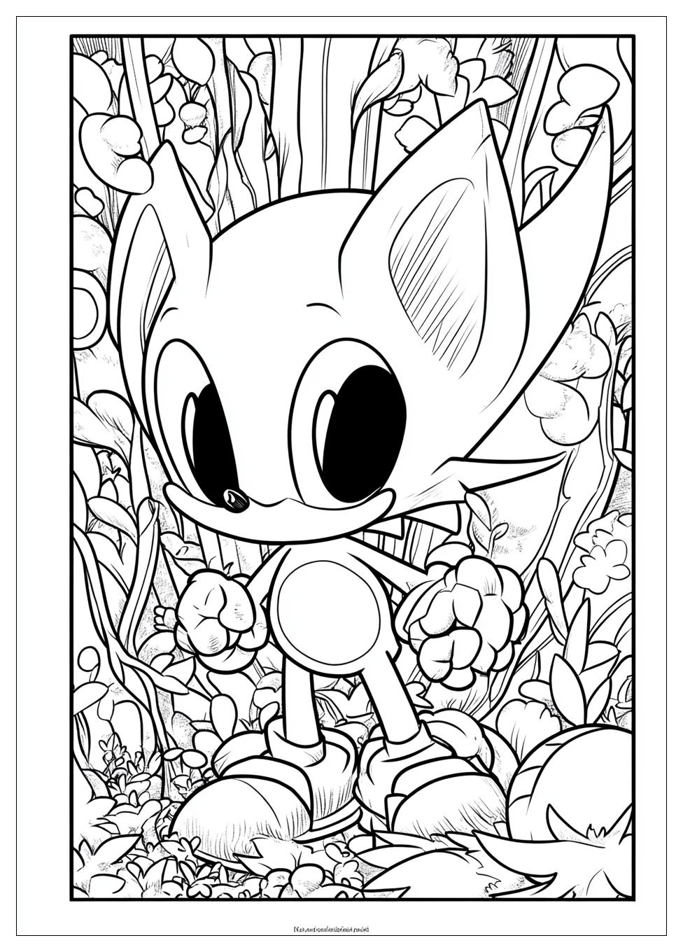 Sonic Shadow Ausmalbilder 8