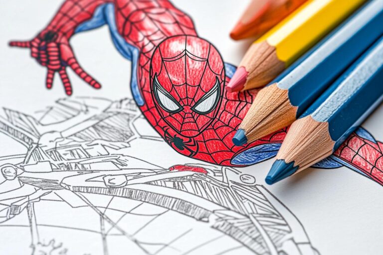 Spider Man 2 Ausmalbilder : Spider-Man 2: Kreative Abenteuer mit Farbe