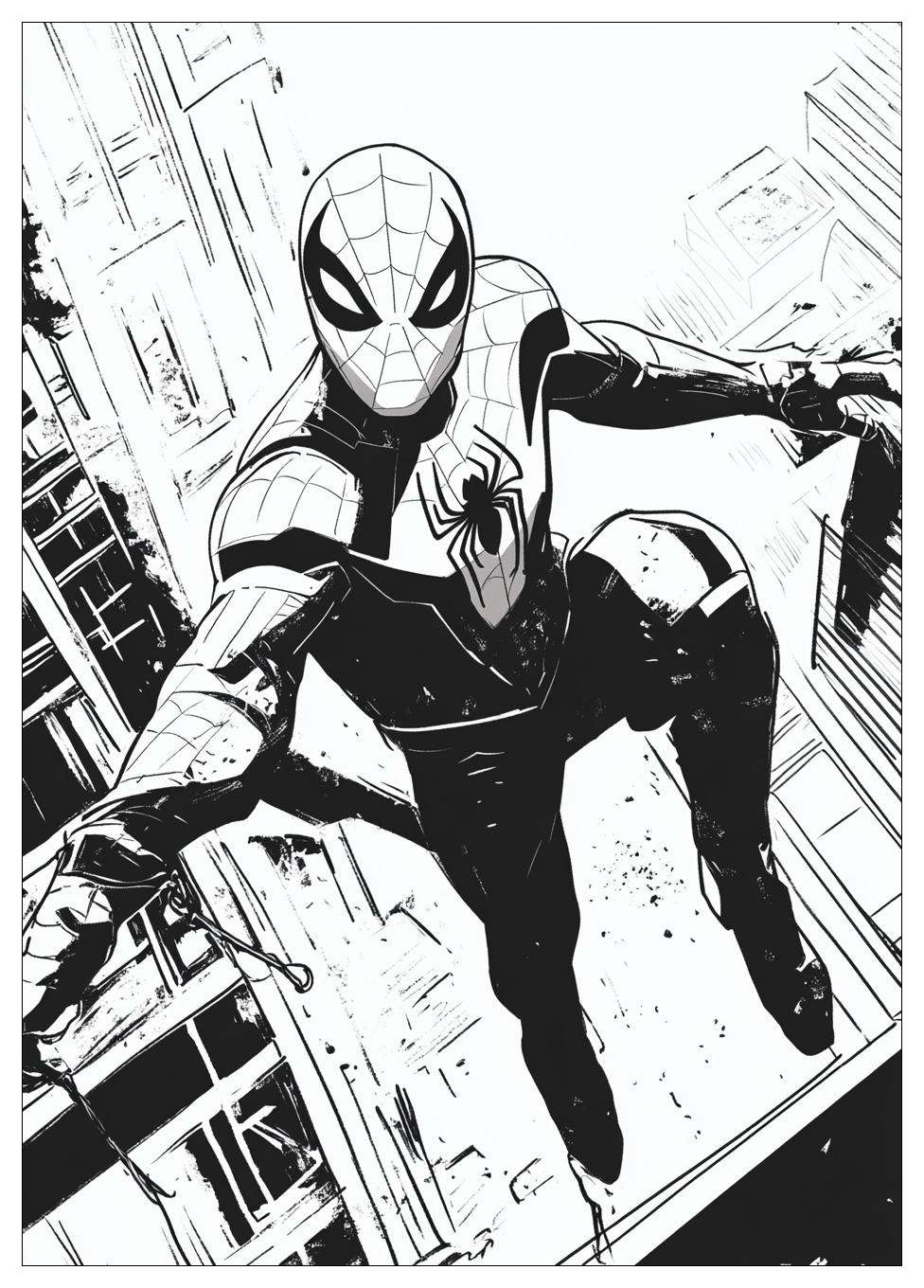 Spider Man 2 Ausmalbilder 4
