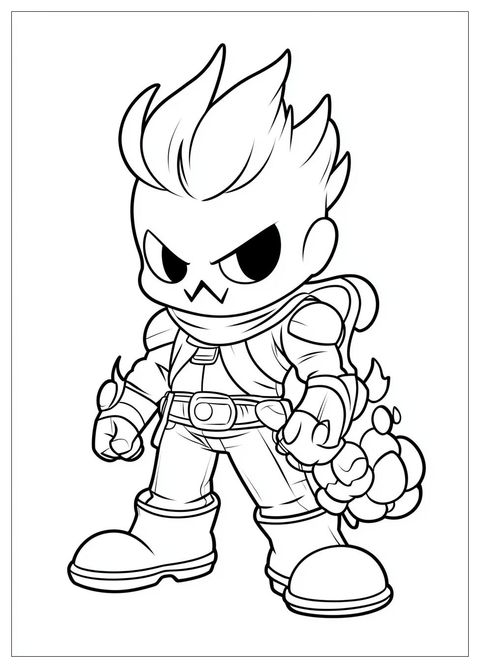 Spike Brawl Stars Ausmalbilder 18
