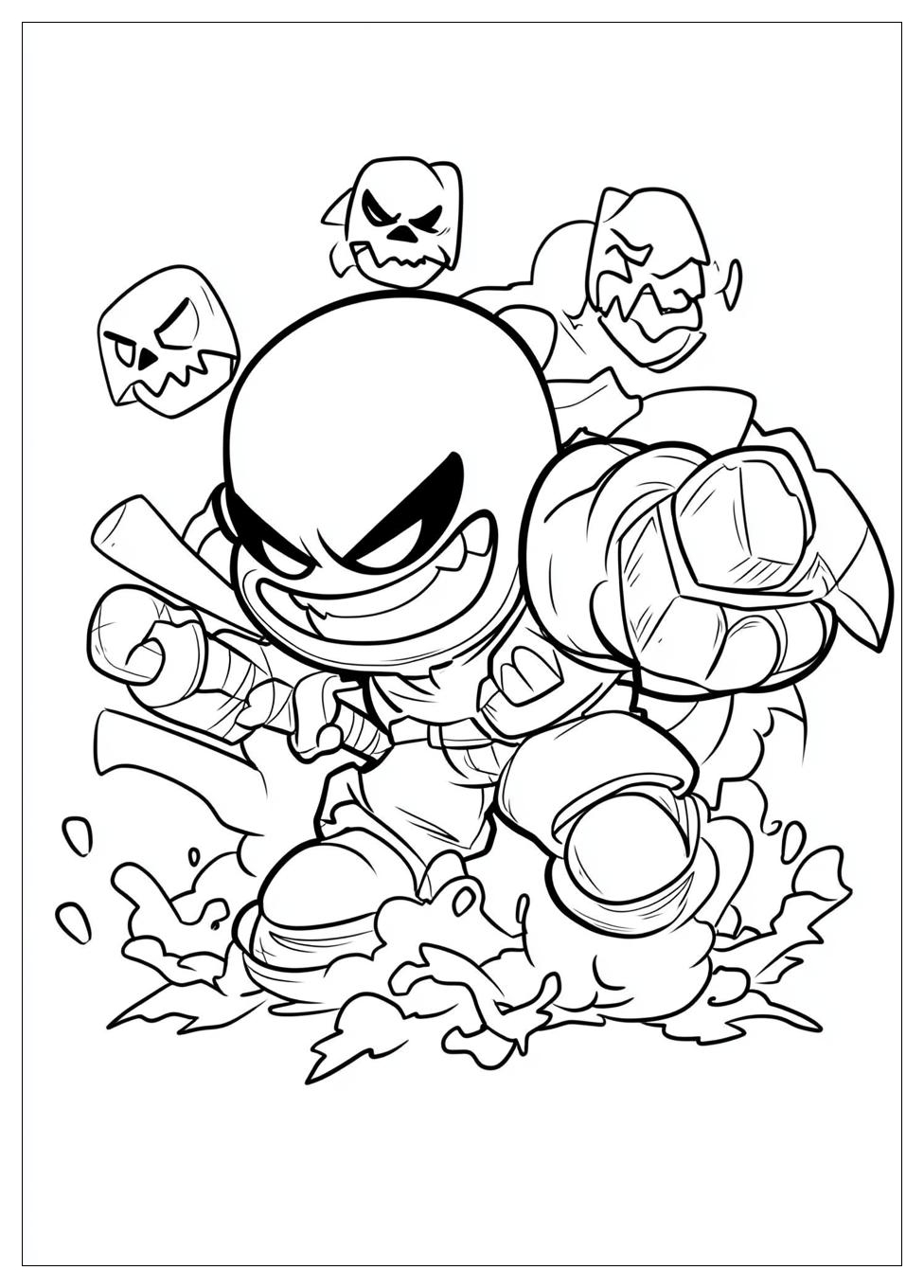 Spike Brawl Stars Ausmalbilder 19