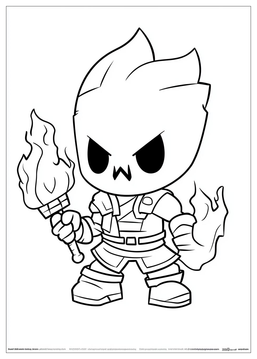 Spike Brawl Stars Ausmalbilder 9