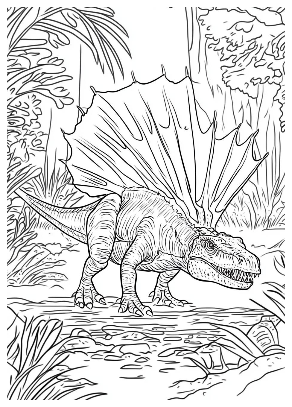 Spinosaurus Ausmalbilder 23