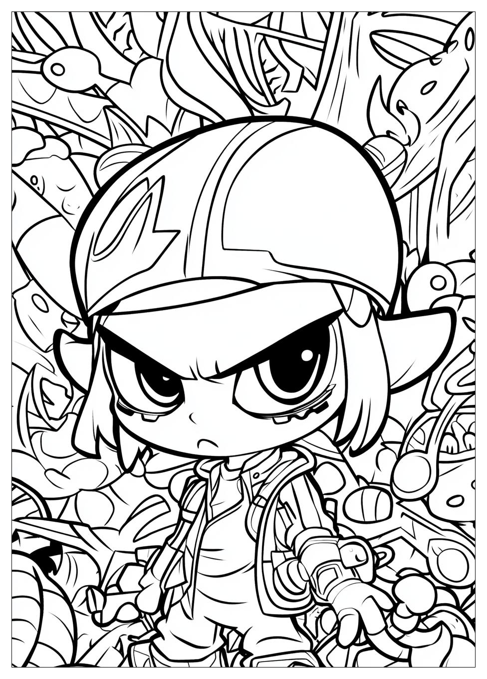 Splatoon Ausmalbilder 10
