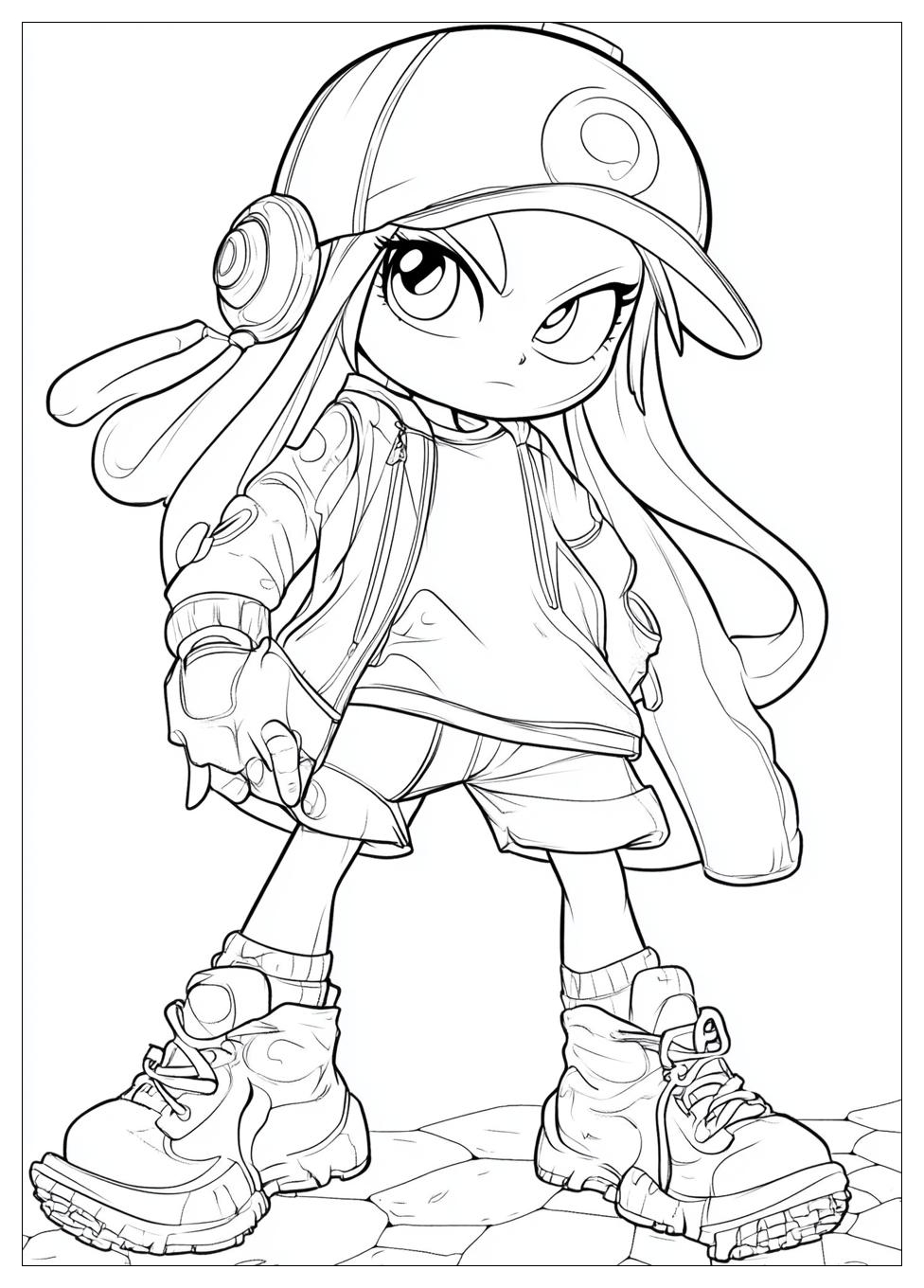 Splatoon Ausmalbilder 13