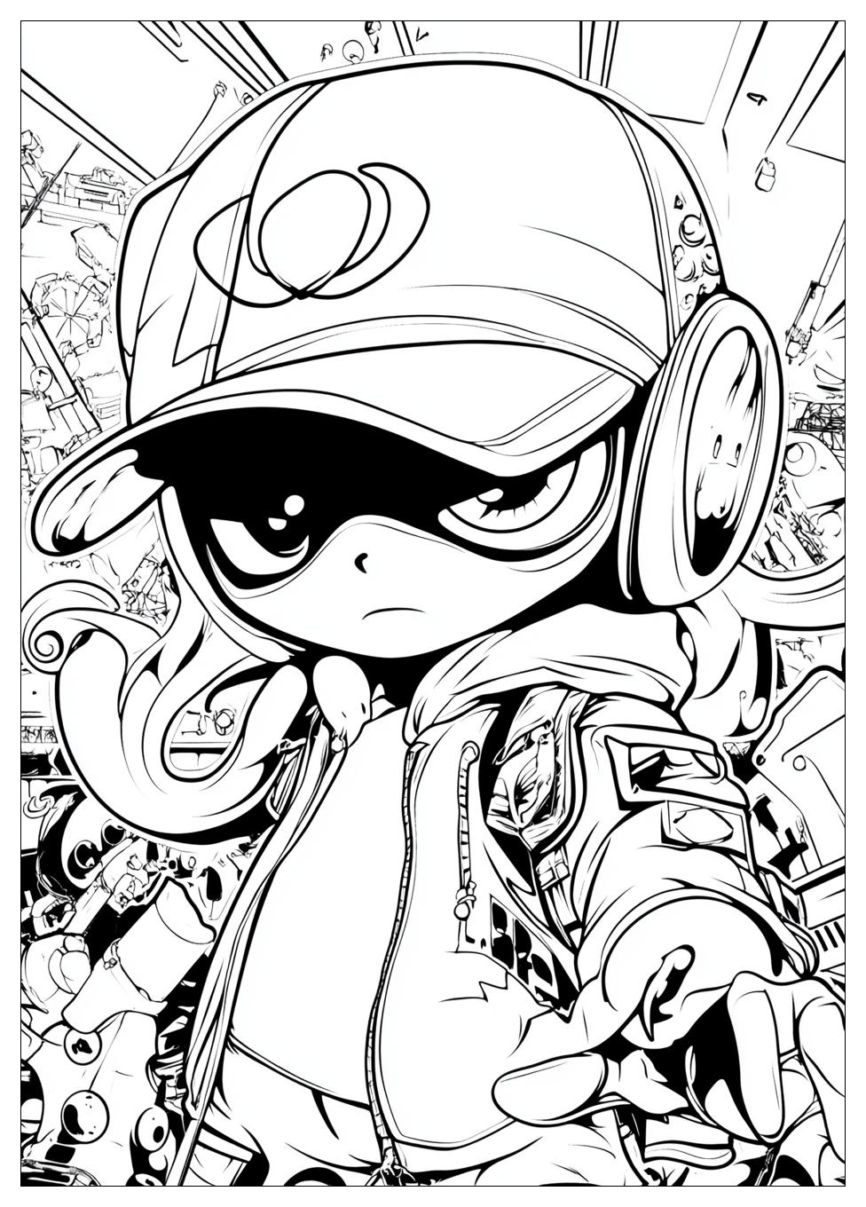 Splatoon Ausmalbilder 18