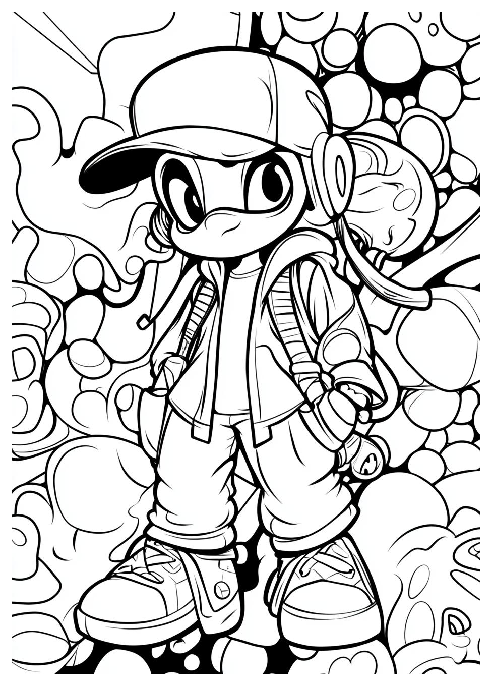 Splatoon Ausmalbilder 2