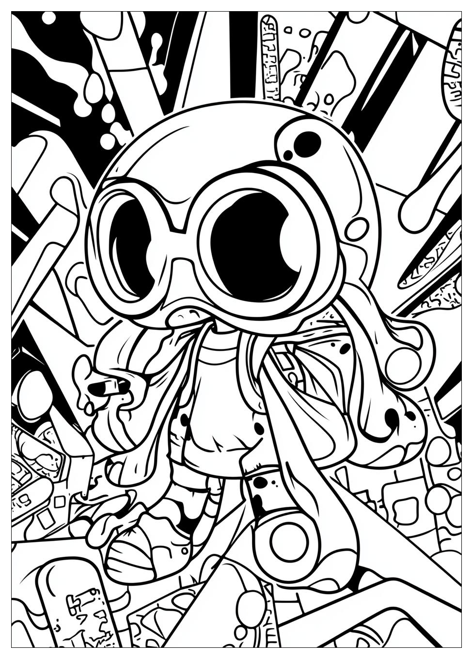 Splatoon Ausmalbilder 3