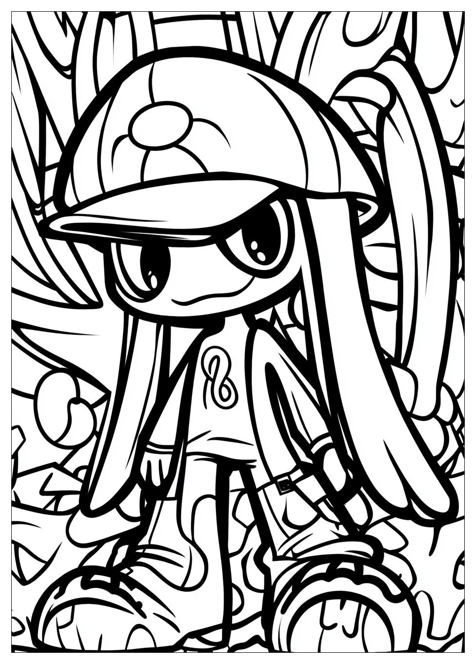 Splatoon Ausmalbilder 5