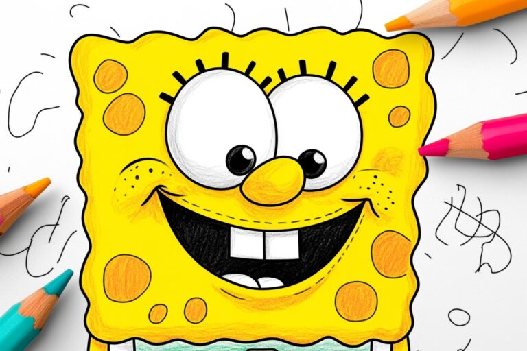 Spongebob Schwammkopf Ausmalbilder : Spongebob Schwammkopf Ausmalbilder: Kreativität und Spaß für alle