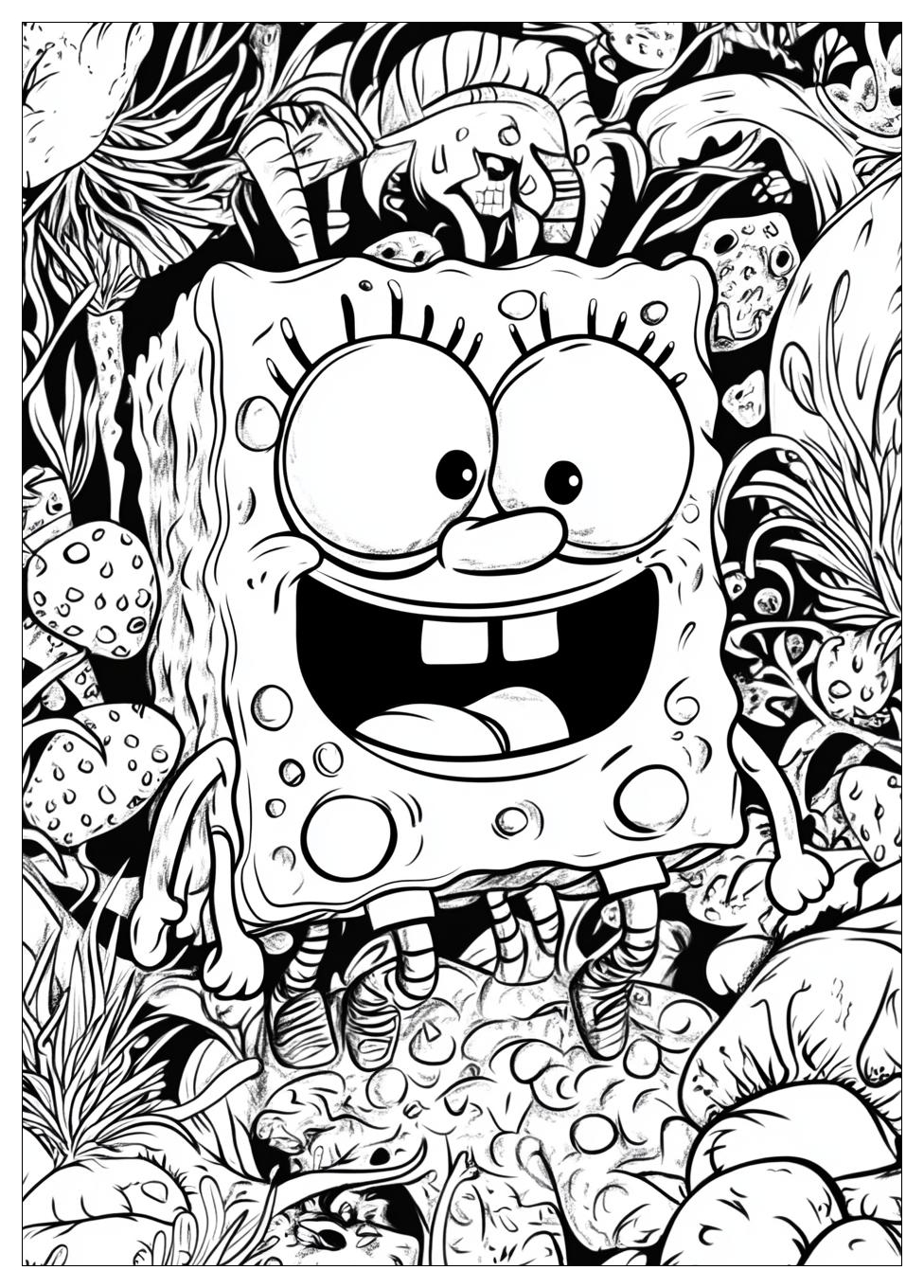 Spongebob Schwammkopf Ausmalbilder 14