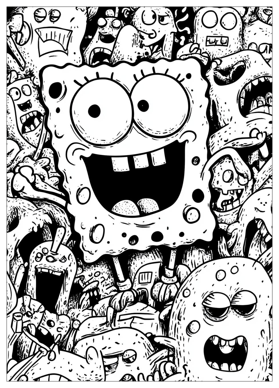 Spongebob Schwammkopf Ausmalbilder 15