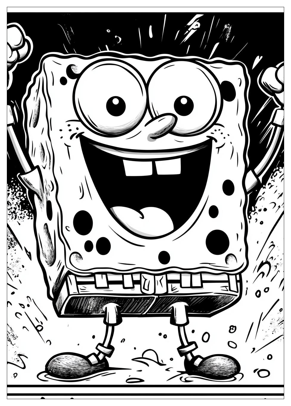 Spongebob Schwammkopf Ausmalbilder 16