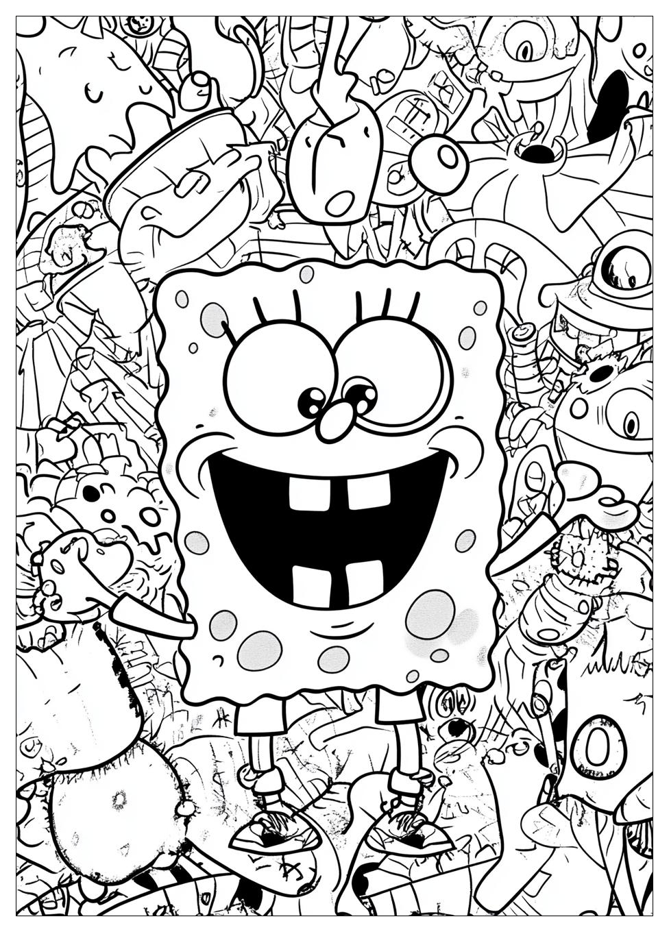 Spongebob Schwammkopf Ausmalbilder 17