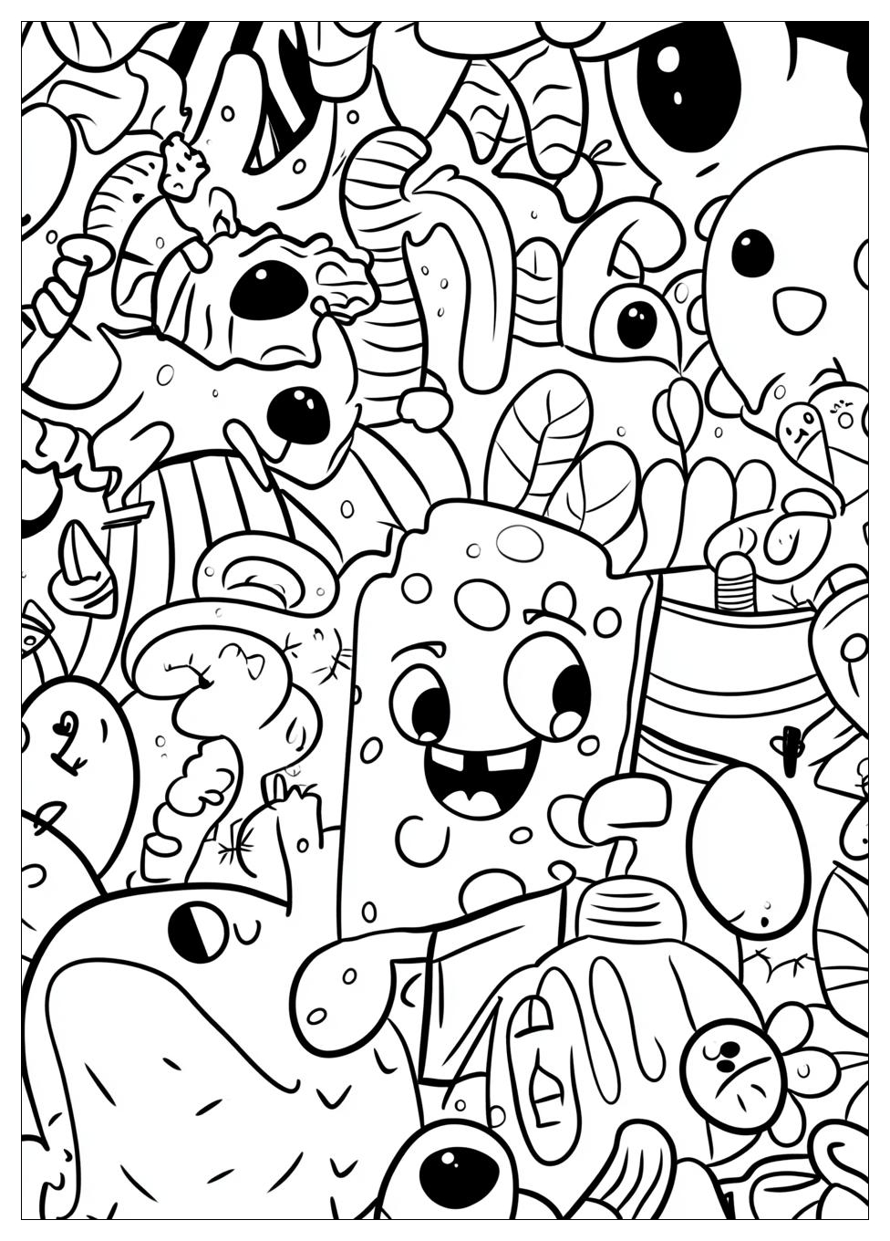 Spongebob Schwammkopf Ausmalbilder 18