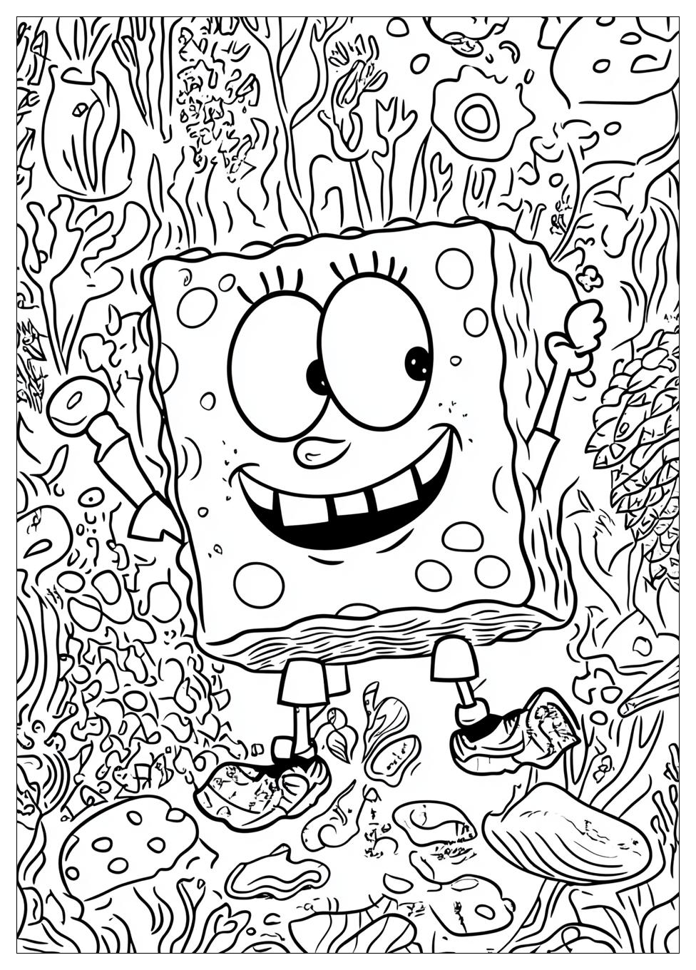 Spongebob Schwammkopf Ausmalbilder 2