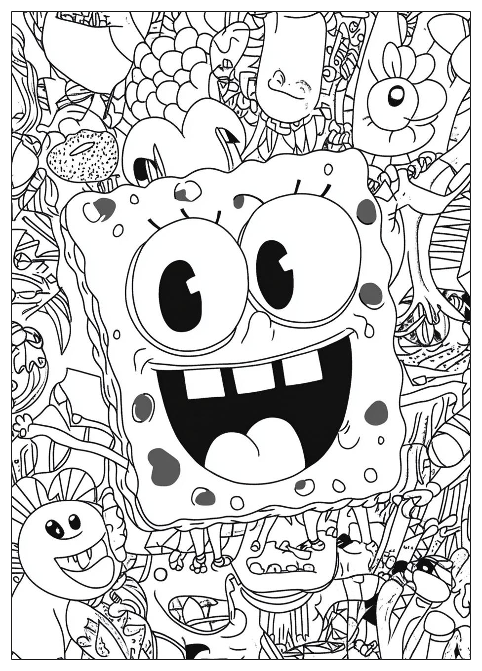 Spongebob Schwammkopf Ausmalbilder 23