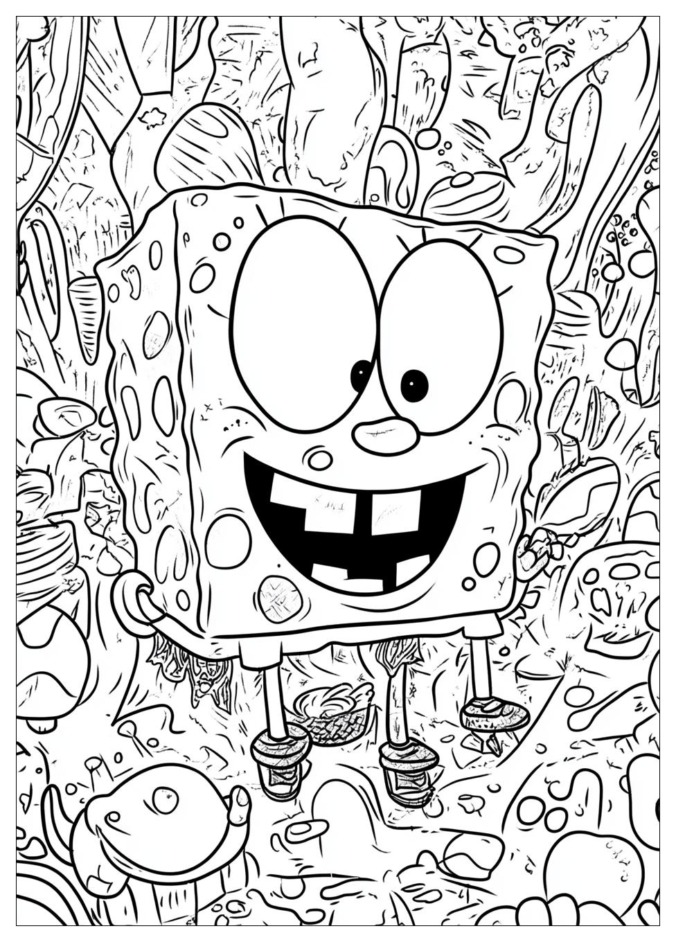Spongebob Schwammkopf Ausmalbilder 3