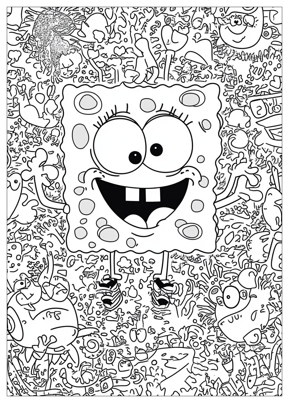 Spongebob Schwammkopf Ausmalbilder 5