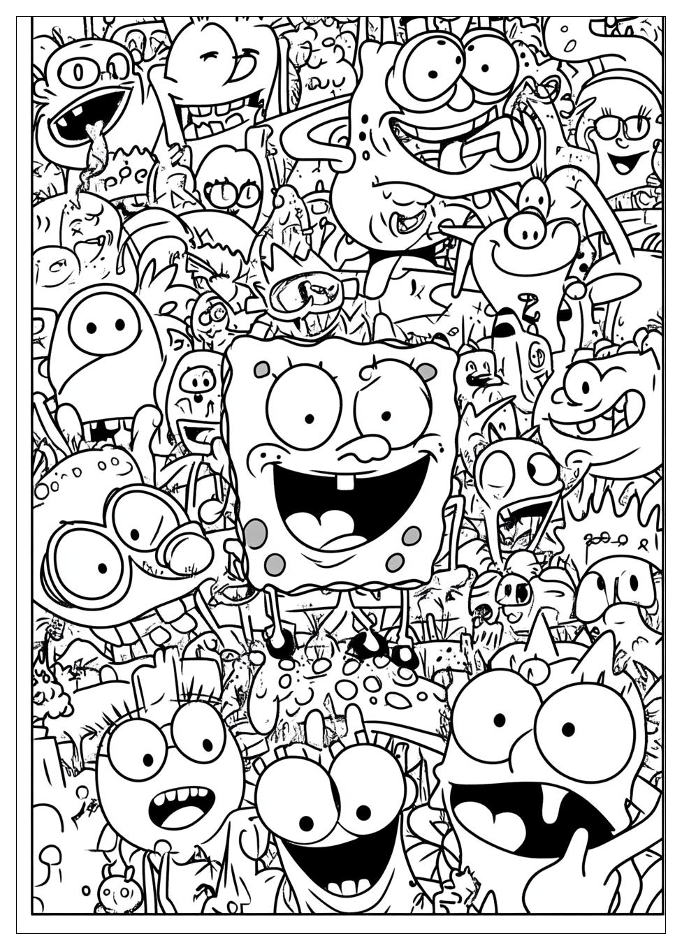 Spongebob Schwammkopf Ausmalbilder 8