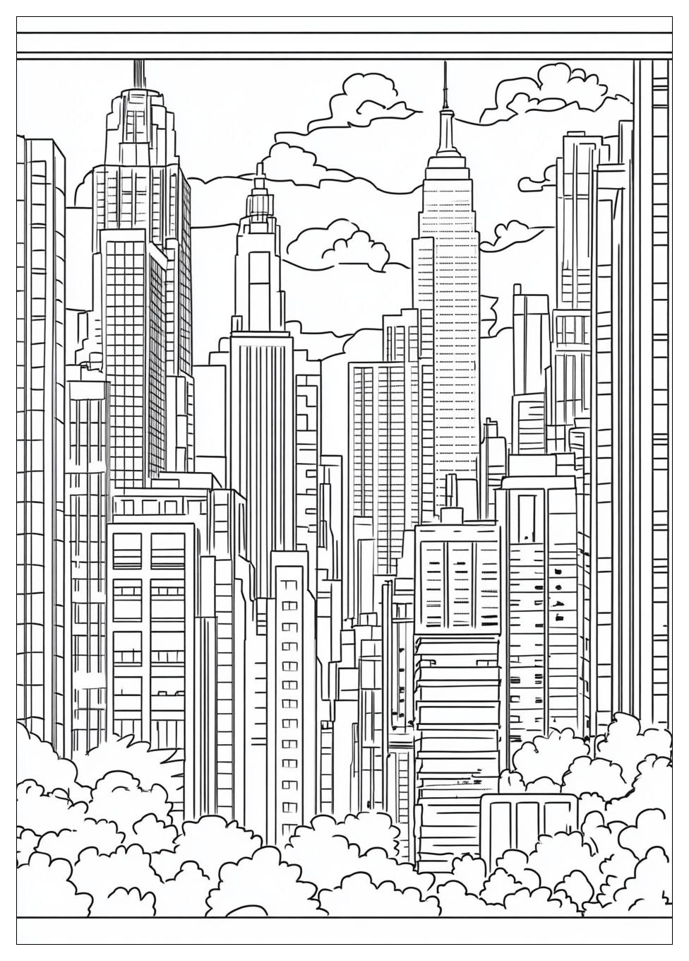 Stadt Ausmalbilder 20