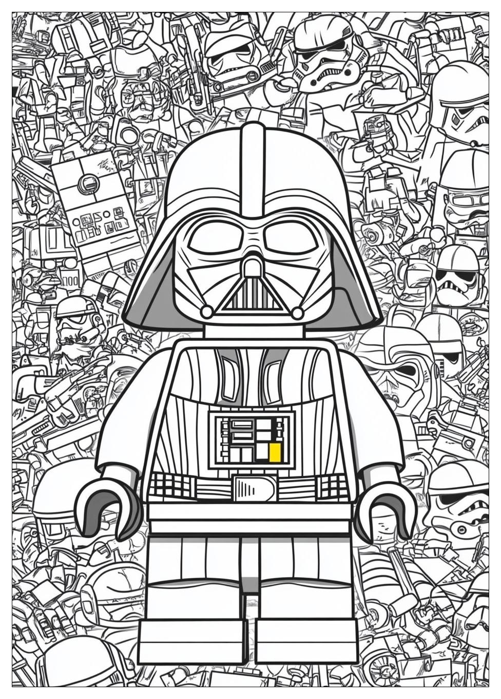 Star Wars Lego Ausmalbilder 23