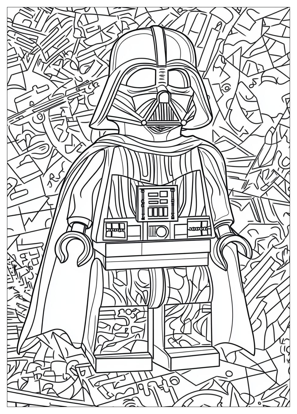 Star Wars Lego Ausmalbilder 9