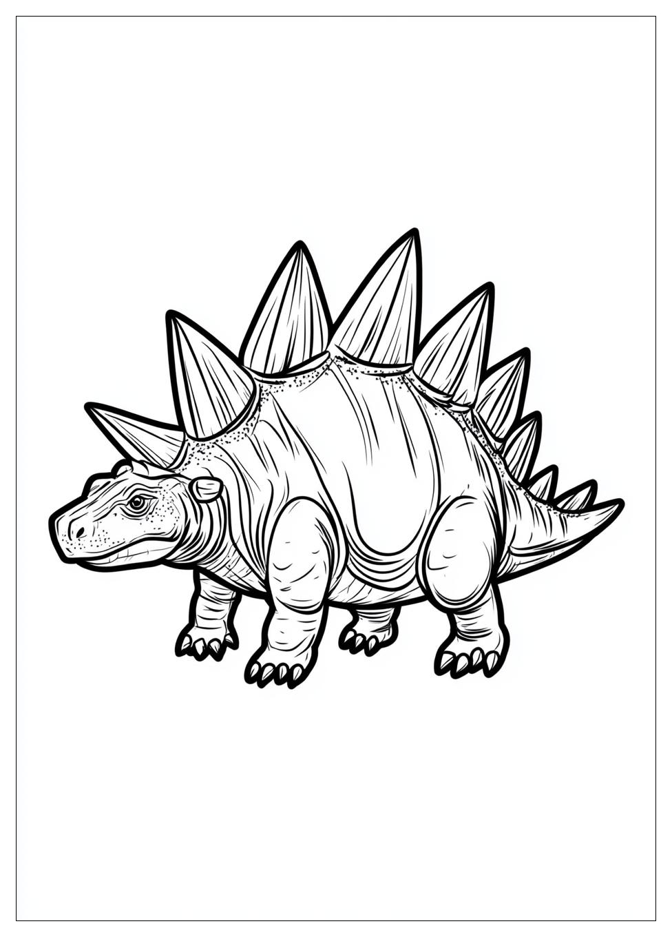 Stegosaurus Ausmalbilder 10