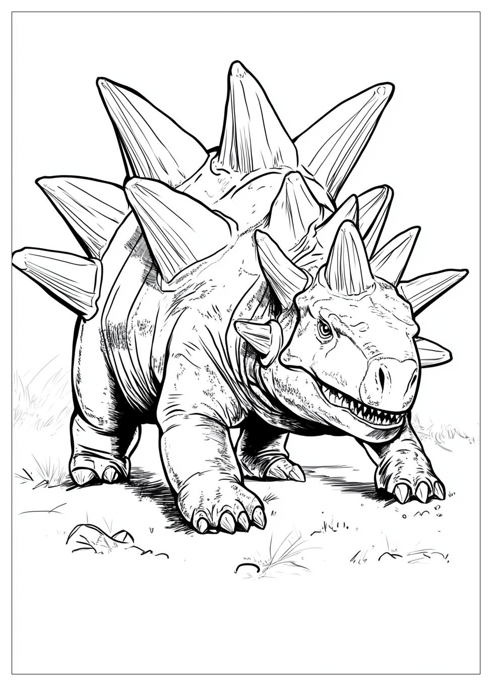 Stegosaurus Ausmalbilder 11