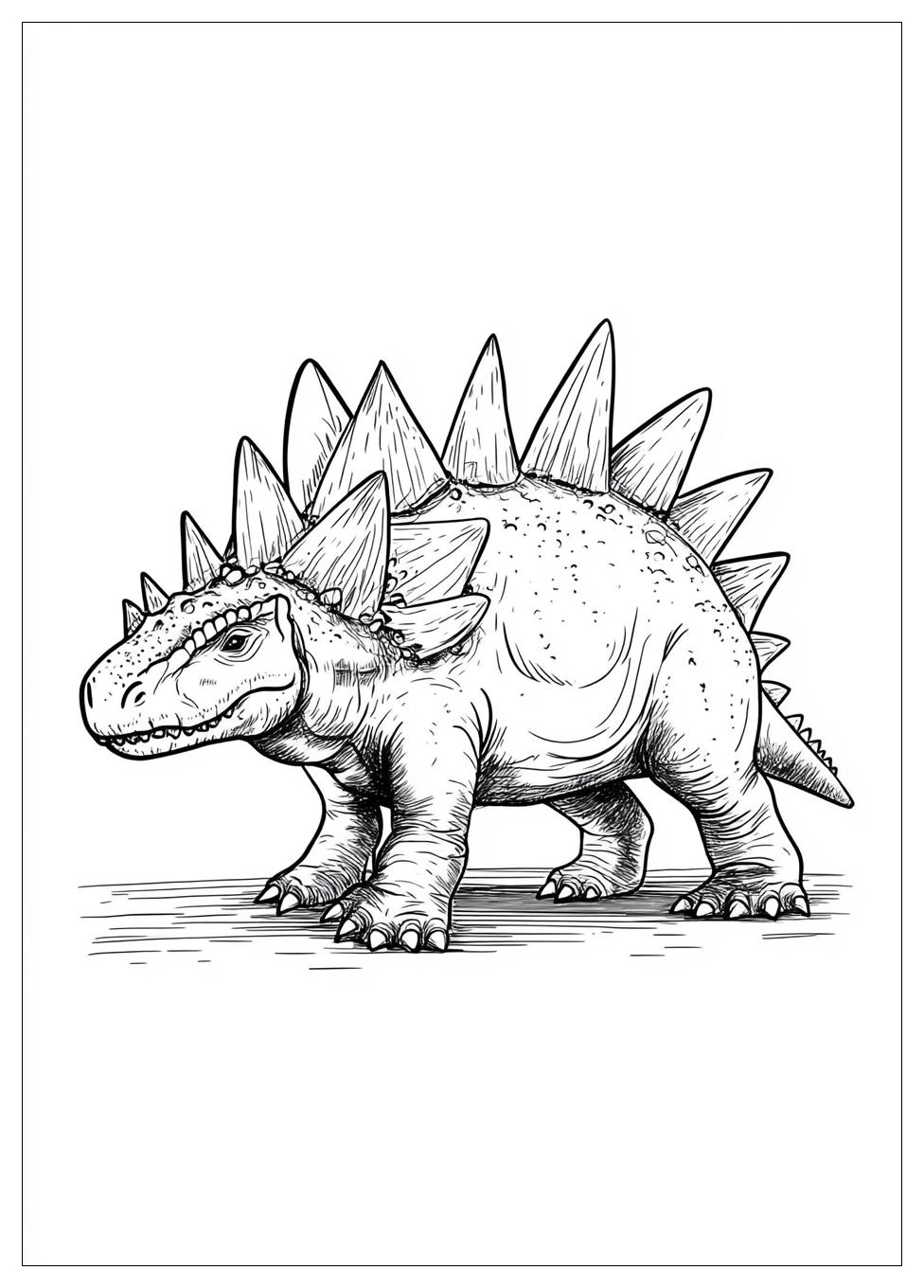 Stegosaurus Ausmalbilder 12