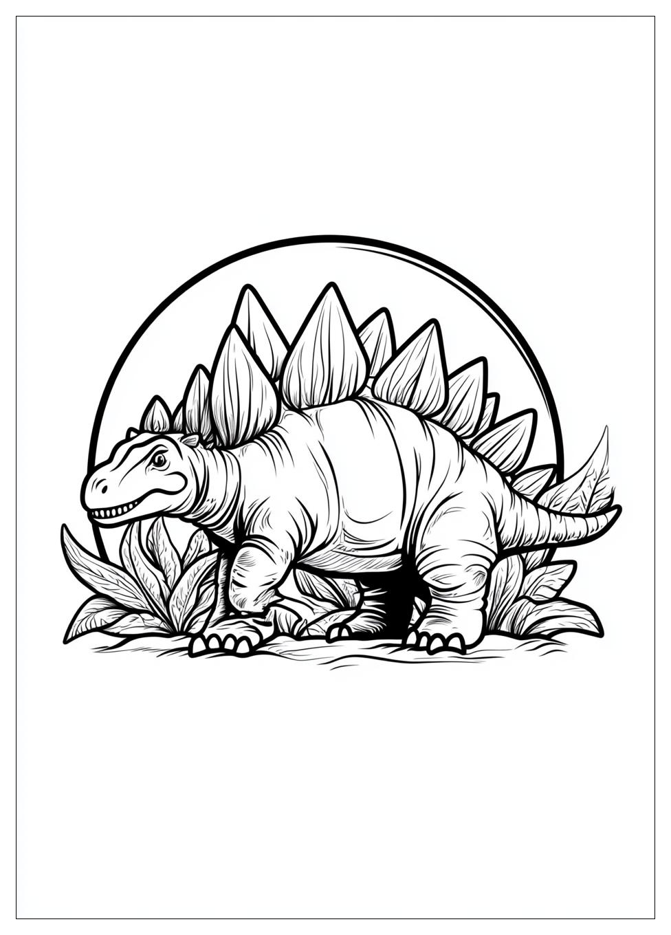 Stegosaurus Ausmalbilder 13
